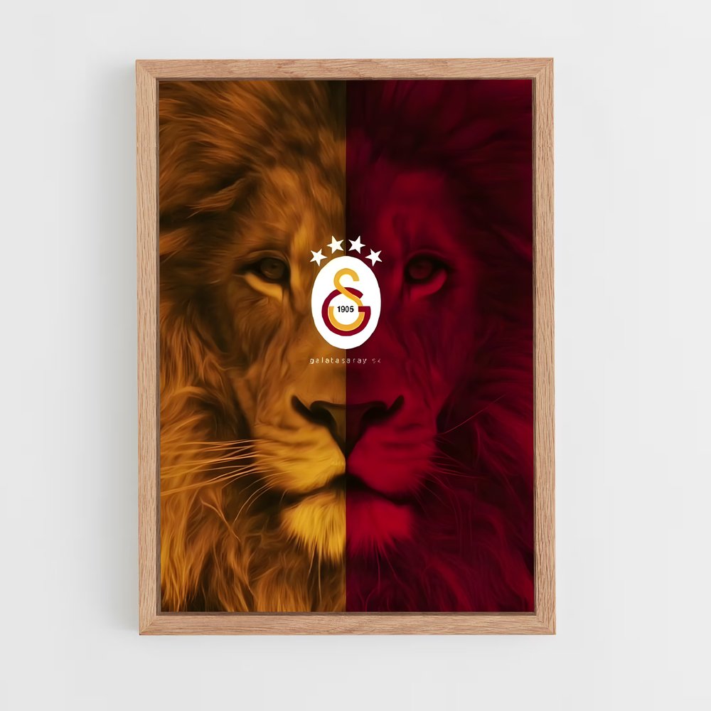 Poster Lion de Feu – affiche Lexus (vue 4)